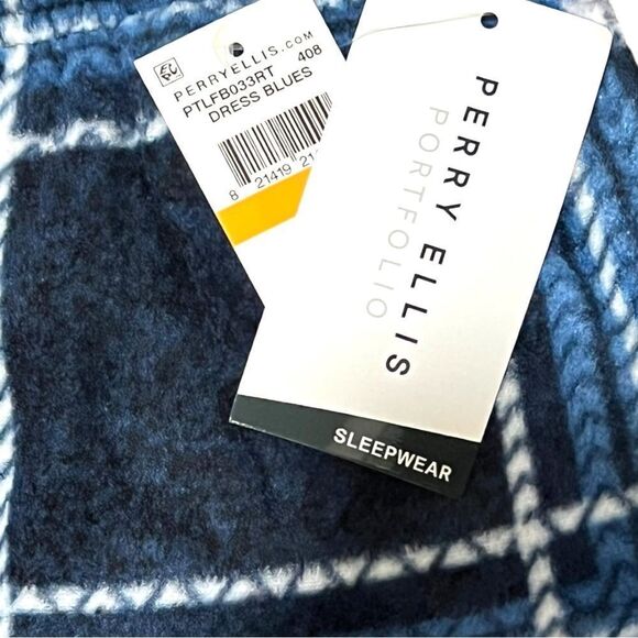 Perry Ellis Fleece Pajama Pants - Picture 4 of 7